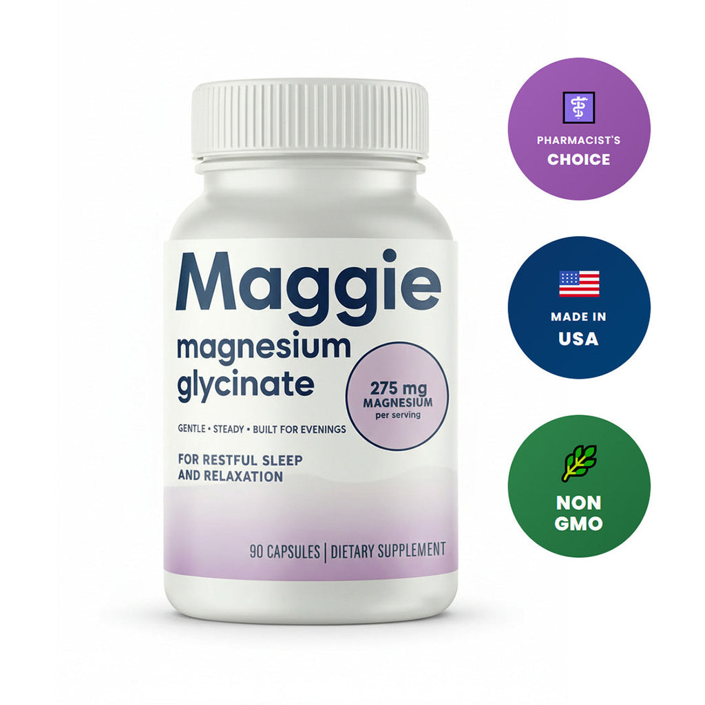 Maggie Magnesium Glycinate - 3 Bottles