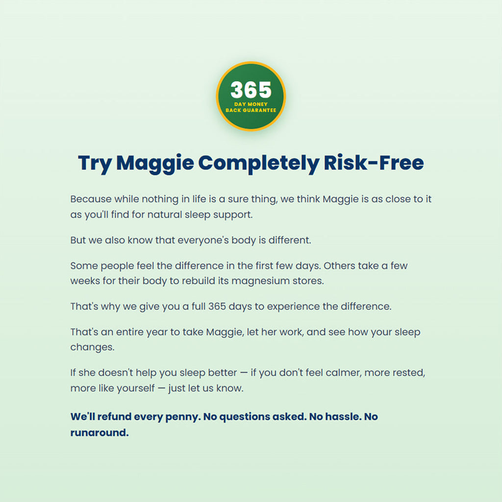 Maggie Magnesium Glycinate - 3 Bottles