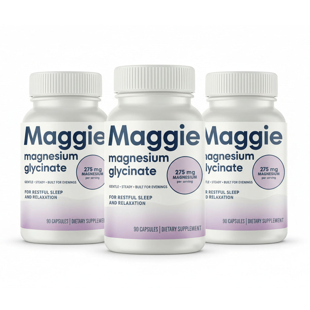 Maggie Magnesium Glycinate - 3 Bottles