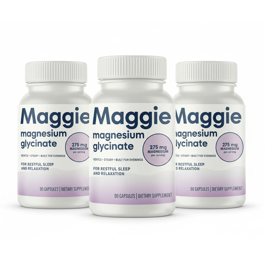 Maggie Magnesium Glycinate - 3 Bottles