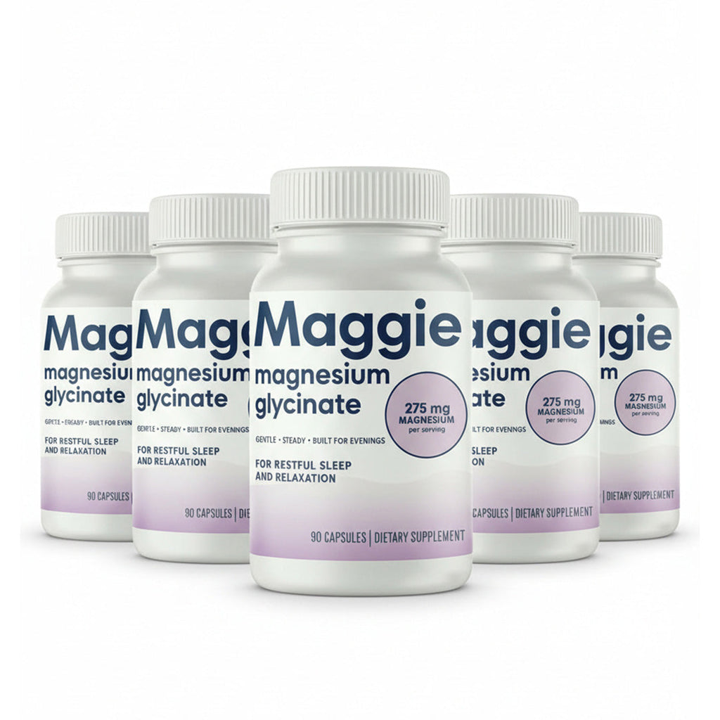Maggie Magnesium Glycinate - 5 Bottles