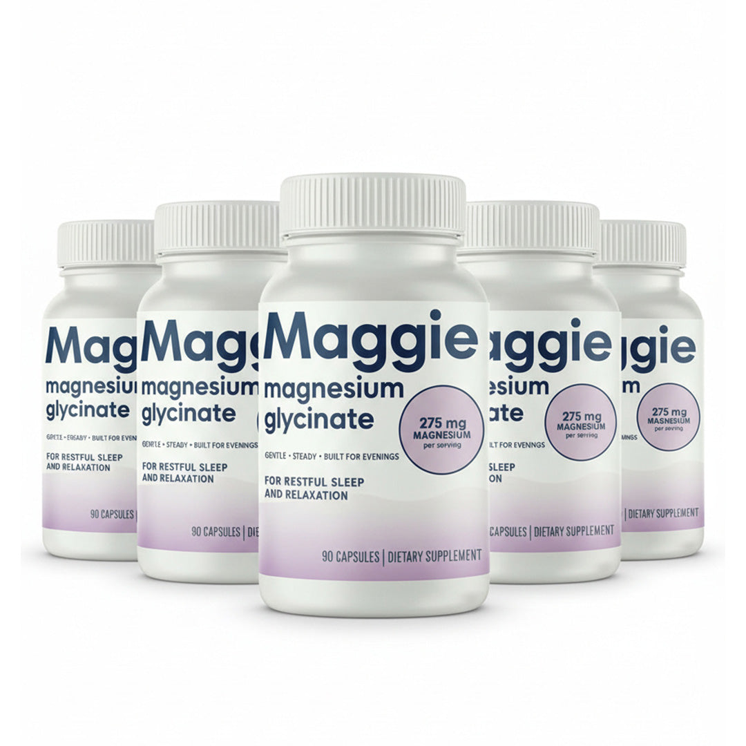 Maggie Magnesium Glycinate - 5 Bottles